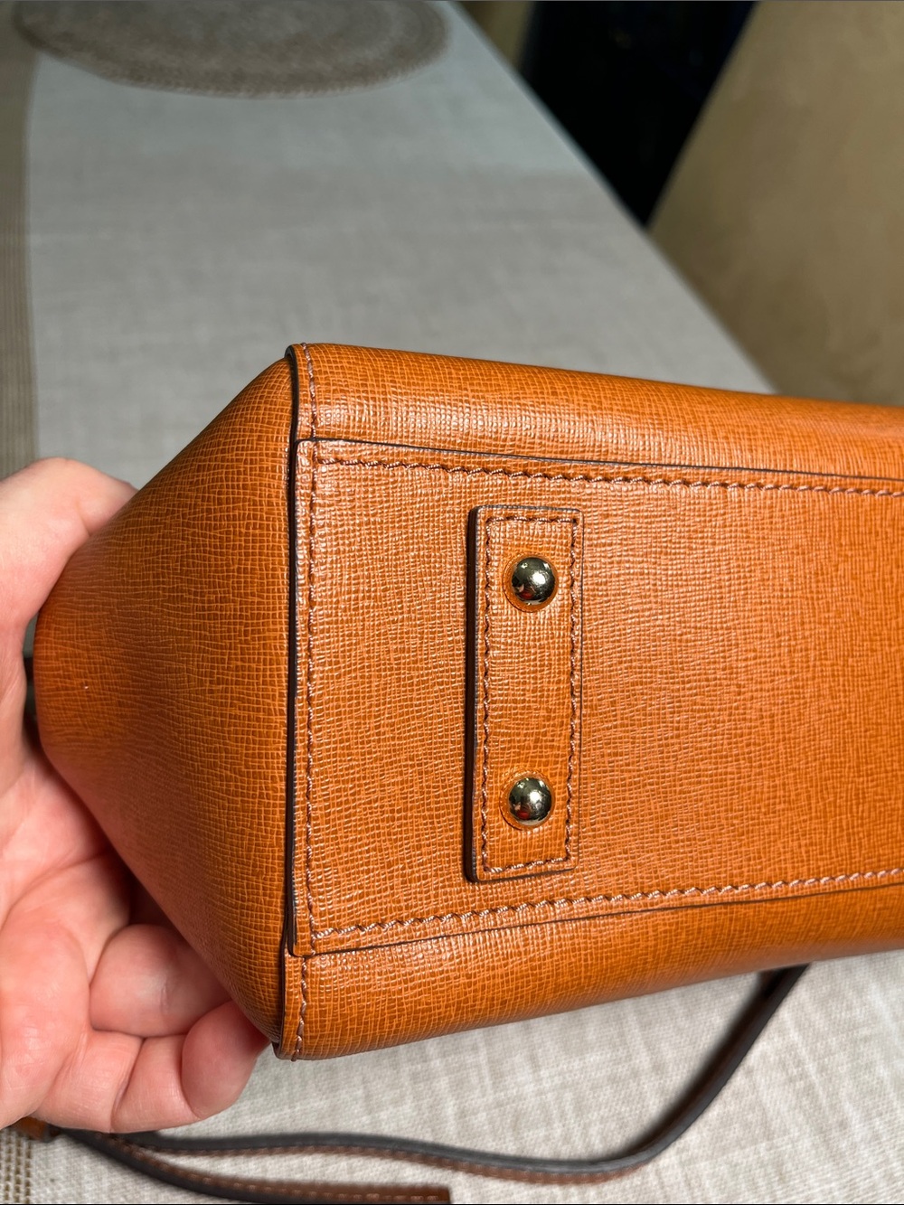 Dooney & Bourke Saffiano leather Structured Satchel with Matching Wallets - Picture 4 of 16